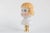 American Blonde Doll Head Lamp Finial on Brass Hardware For Sale - Image 3 of 7