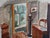 Mid-Century Modern 'Sunlit Parlour' Vintage Swedish Expressive Interior Oil Painting, Framed For Sale - Image 10 of 12