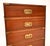 Antique Military Campaign Style Chest of Drawers, 1930 For Sale - Image 6 of 8