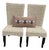 Pair of Handwoven Seagrass Dining Chairs | Organic Modern Coastal Style For Sale
