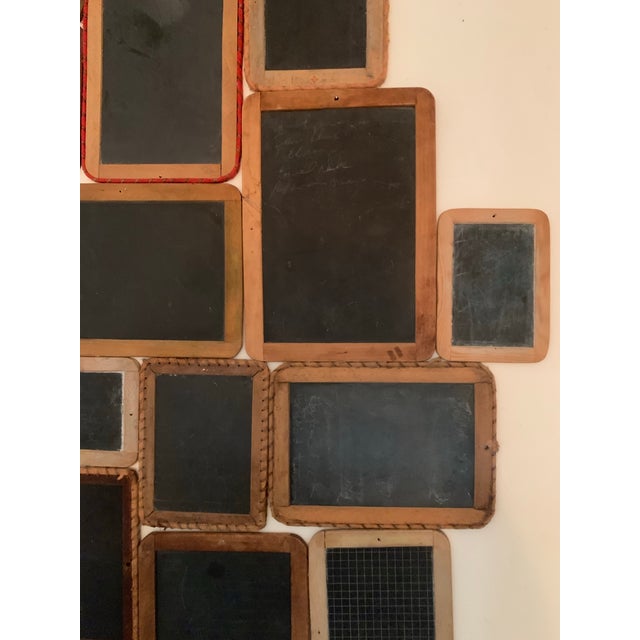 1930s Vintage School Slate Composition - Set of 17 For Sale - Image 5 of 5