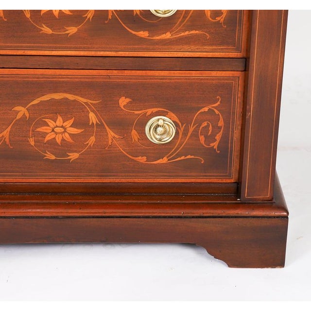 Antique Edwardian Wellington Chest by J Shoolbred, 1900 For Sale - Image 6 of 17