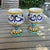 Late 20th Century Ricco Deruta Decoration Marisa Martina Siena Italian Ceramic Wine Goblets- a Pair For Sale In Sacramento - Image 6 of 7