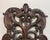 Large Antique 19th Century Carved Wood Architectural Salvage Pediment Sculpture For Sale - Image 9 of 12