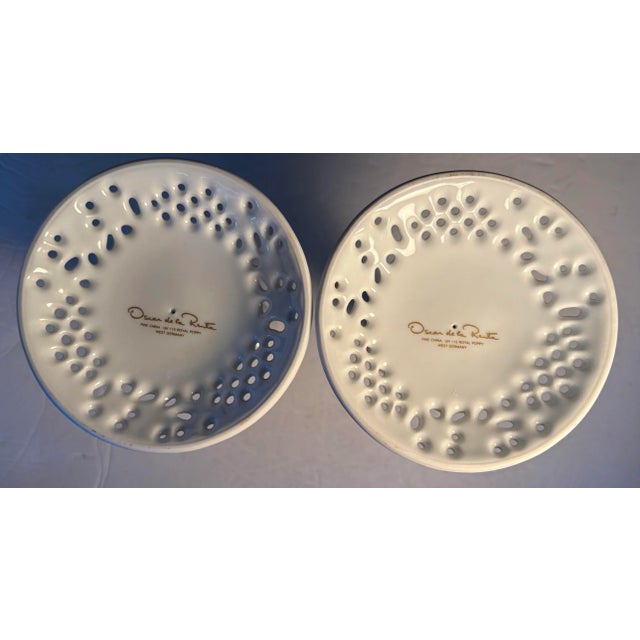 Oscar de la Renta Oscar De La Renta “Royal Poppy” Porcelain Candlesticks – Pair, West Germany For Sale - Image 4 of 10
