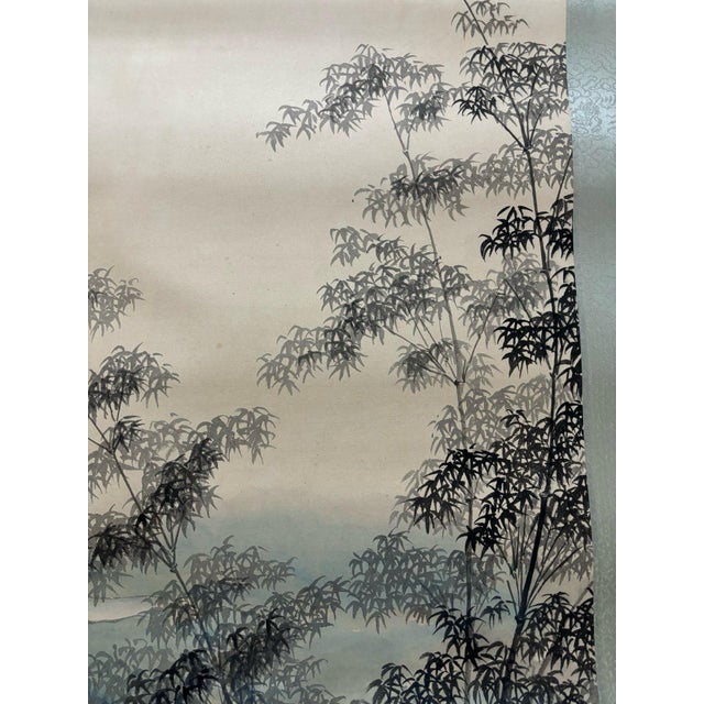 2020s Hand-Painted Chinese "Gaoshi" Scholar Scroll in the Style of Zhang Daqian For Sale - Image 5 of 9
