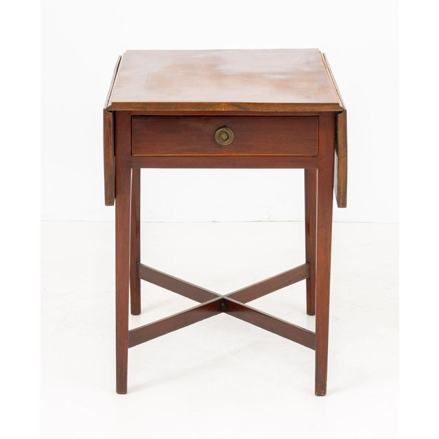George III Style Mahogany Pembroke Table For Sale - Image 4 of 10