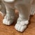 Ceramic Early 19th Century China DeHua White Porcelain Handmade Stand Up Shi Shi Foo Dog Lion For Sale - Image 7 of 13