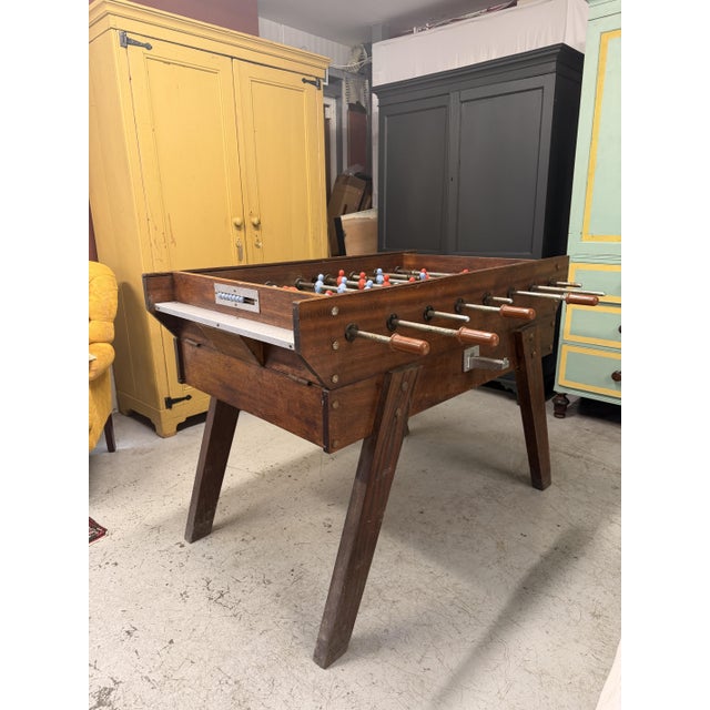 1920s Vintage French Babyfoot Table Football, 1920s For Sale - Image 5 of 6