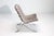 Lowback Ari Chair in Grey Leather by Arne Norel, Denmark, 1960s, in Very Good conditions. Designed 1960 to 1969