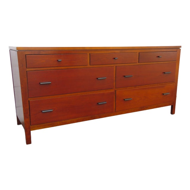 Stanley Modern Low Long Dresser Bathroom Vanity 5916 For Sale