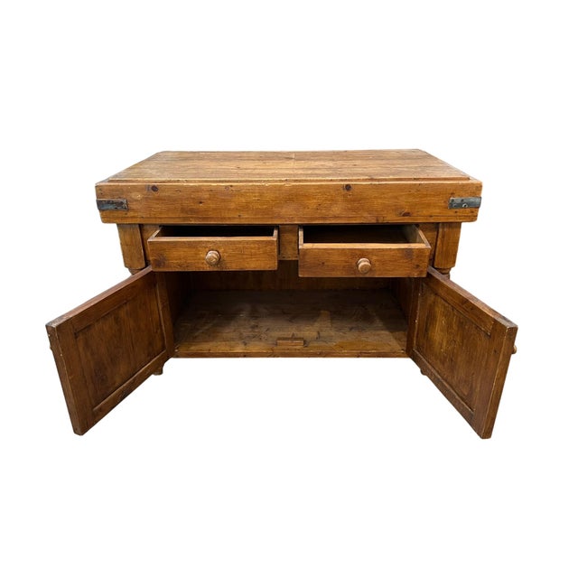 French Butcher Table Ca 1890 For Sale - Image 10 of 13