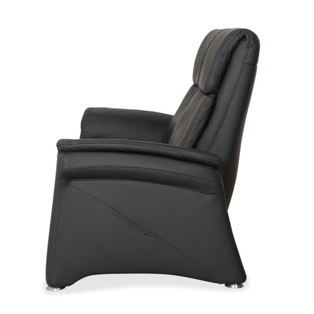 Dark Grey Leather Varia Two-Seater Sofa from Mondo For Sale - Image 12 of 13