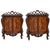 Pair of Carved and Marquetry Nightstands with Two Doors and Hidden Drawer For Sale - Image 15 of 18