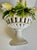 Vintage Italian Hand-Painted Yellow Tulip Majolica Bouquet Centerpiece For Sale - Image 11 of 12