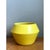 This vintage ceramic planter is shaped in a bold, faceted geometric form, with a wide, angular shoulder that tapers...
