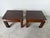 Brown Vintage Chinese Ming Style Mahogany Stools With Floral Cushions – A Pair For Sale - Image 8 of 18