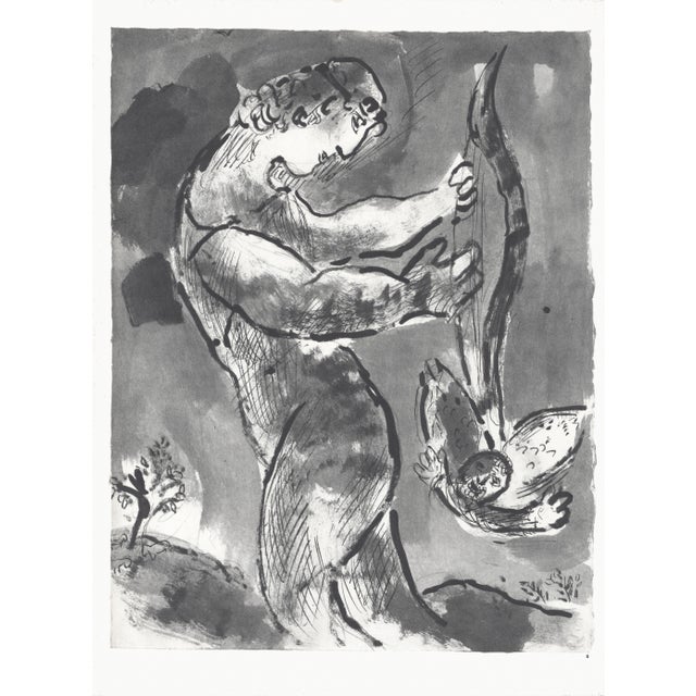 Original héliogravure by March Chagall from the famous last issue of Verve (Number 37-38), published in 1960. While many...