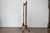 An English full length cheval mirror from the 19th century with barley twist frame and ball and claw feet. This elegant...