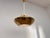 Small Brass UFO Pendant, Czechoslovakia, 1940s For Sale - Image 4 of 8