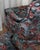 Pair of Vintage Tufted Floral Velvet High Back Chairs For Sale - Image 10 of 13