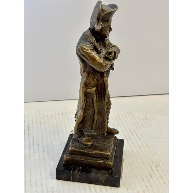 Fine 19th Century Bronze Figure of Napoleon Signed O. Hertel For Sale In West Palm - Image 6 of 13