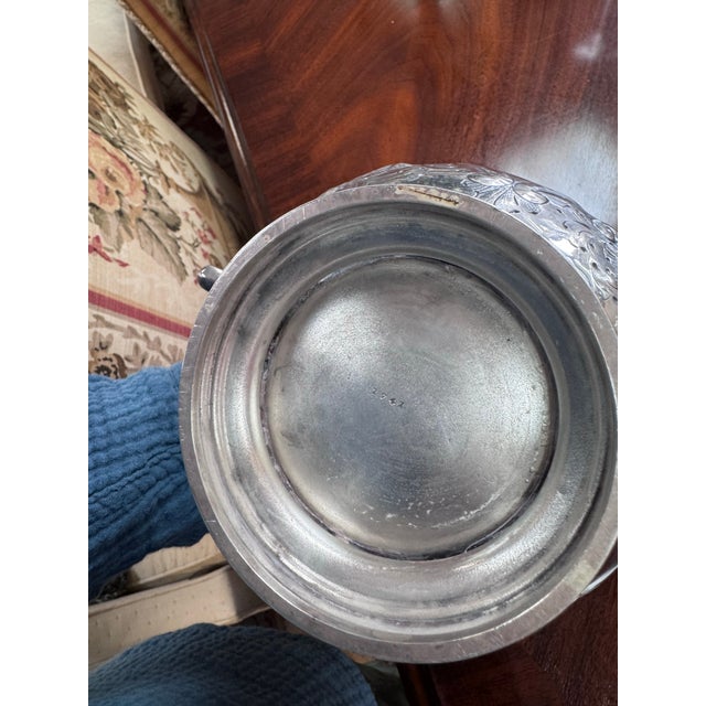 Antique Victorian Silver-Plate Assembled Tea and Coffee Service, Set of 5 For Sale - Image 11 of 11