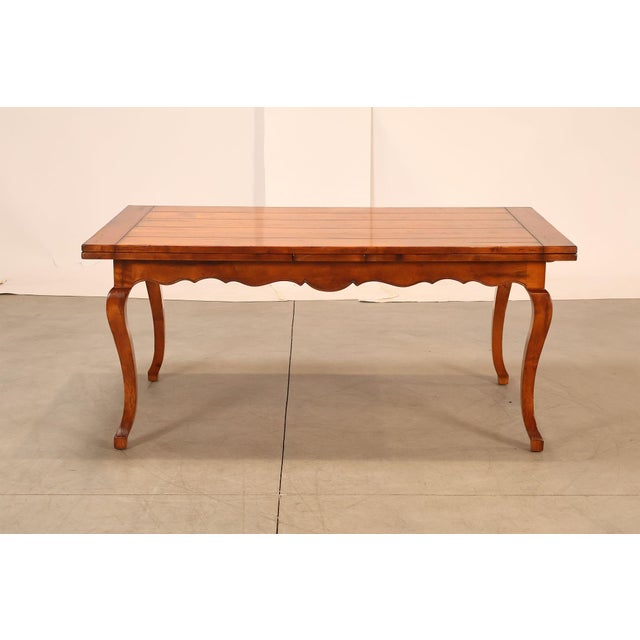 Baker Furniture French County Milling Road Extension Table For Sale - Image 16 of 18
