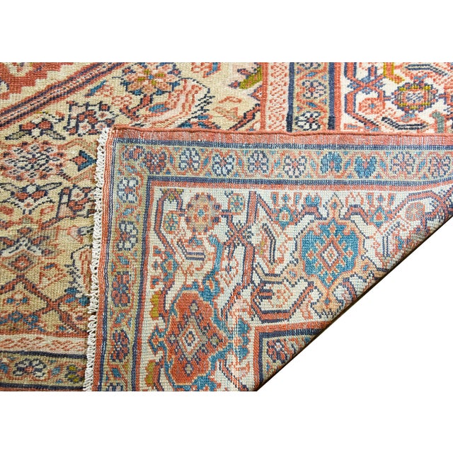 Late 19th Century Persian Mahal Sultanabad Rug For Sale - Image 14 of 15