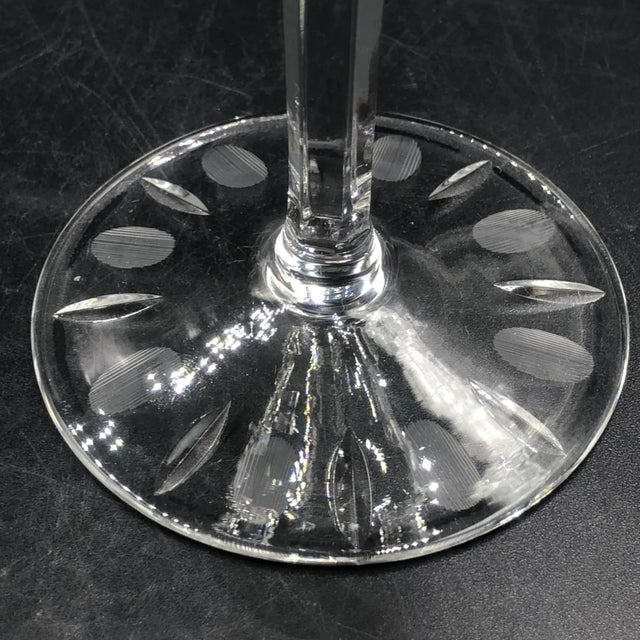 Mid-Century Lady Patricia Port Glasses in Hand-Blown Crystal from Waterford, Set of 7 For Sale - Image 11 of 12