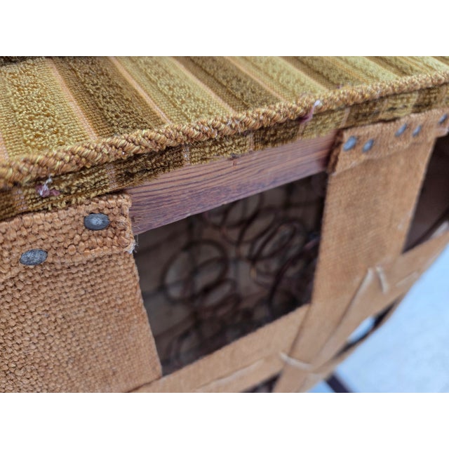 Danish 3-Seater Sofa in Green Wool, 1960s For Sale - Image 10 of 18