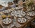 Ceramic Vintage French Porcelain Oyster Set, 6 Plates & Platter For Sale - Image 7 of 7
