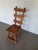 Wood Brutalist Wabi Sabi Elm Dining Chairs and Table, Set of 6 For Sale - Image 7 of 14