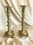 Early 20th Century Antique Traditional Heavy Brass Candlesticks- a Pair For Sale - Image 5 of 5