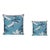 Blue & White Crane Pillows - Pair For Sale