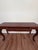 Wood Late 20th Century Polo Ralph Lauren Mahogany Regency Console Table 72in Carved Scroll Legs For Sale - Image 7 of 15