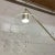Brass Achille Castiglioni Italian Floor Lamp Brass Marble Lucite For Sale - Image 8 of 12