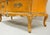 Early 20th Century Antique Italian Rococo Louis XV Orange Painted Bombe Commode Chest of Drawers For Sale - Image 5 of 16