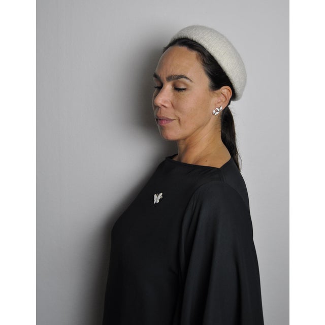 Vintage Danish Brooch in Gilded Sterling Silver by Volmer Bahner, 1960s For Sale - Image 3 of 7