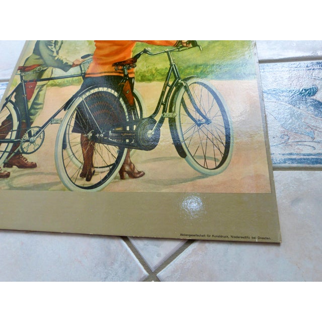 Paper Cardboard Advertising Poster Göricke in Top, 1930 For Sale - Image 7 of 10