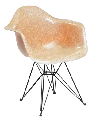 Charles & Ray Eames Dar Eiffel Rope Edge Chair, 1st Generation, 1950