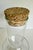 Mid-Century Modern Vintage Scandinavian Modern Glass Decanter With Cork Stopper For Sale - Image 3 of 5