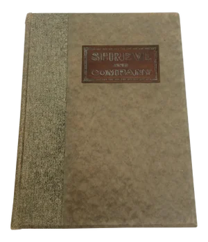 Shreve & Company Bronze Plaque Catalog Book