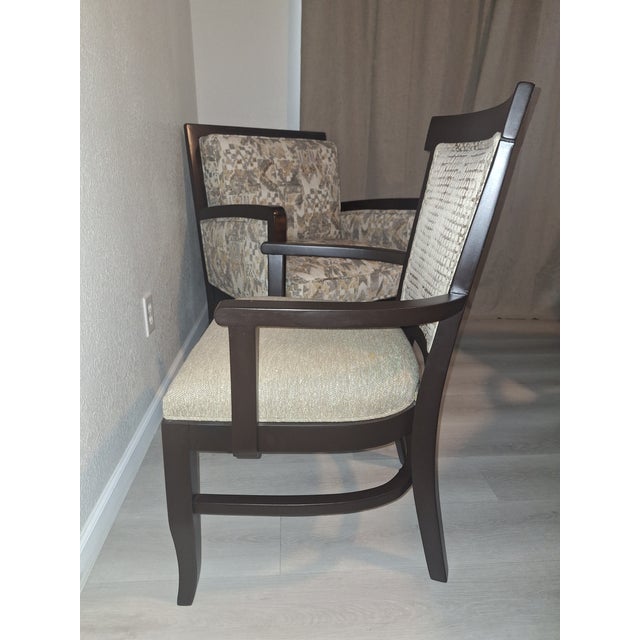 1980s Madison Furniture Dining Chairs For Sale - Image 11 of 14