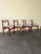 Danish Mid Century in Style of Erik Buch Rosewood Dining Chairs Set of 4 Scandinavian Vintage For Sale - Image 4 of 10