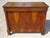 19th-century sideboard with two doors and one drawer. Magnificent wood marquetry top, chevron and diamond patterns, shades...