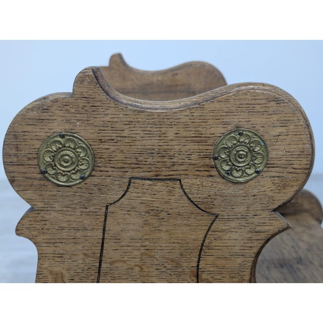Vintage Wooden Step Stool, 1962 For Sale - Image 6 of 14