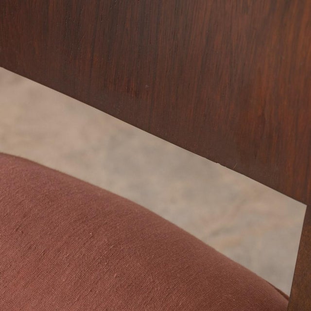 1920s French Scalloped Walnut Chair For Sale - Image 12 of 18