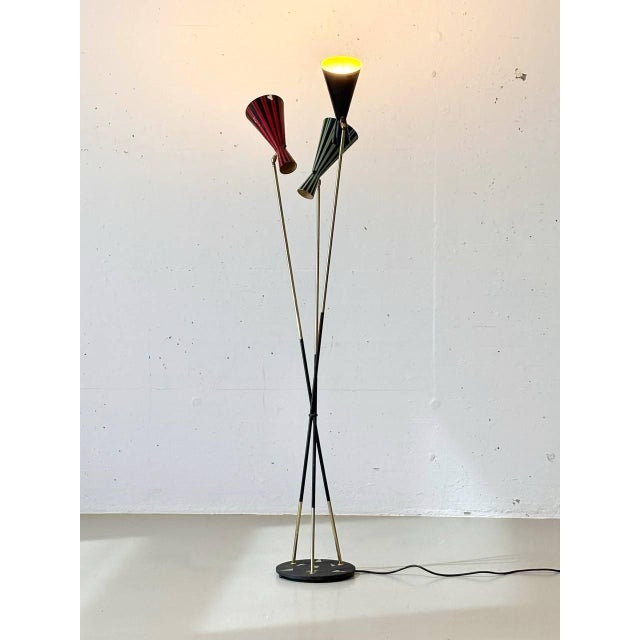 Mid-Century Modern Floor Lamp by Lumenform, 1960s For Sale - Image 11 of 18