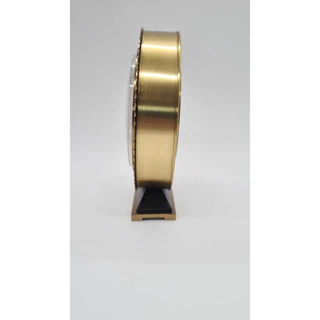 Swiss Condor Table Clock with World Map, 1950s For Sale - Image 12 of 15